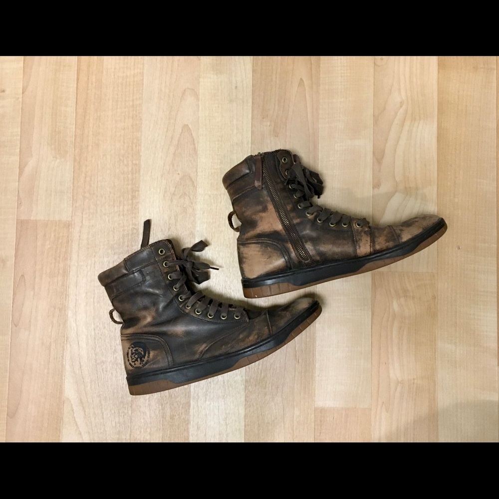 Diesel Men’s Tatradium Basket Butch Boots